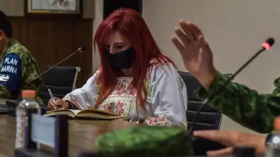 La titular del Poder Ejecutivo Layda Sansores ordenó a su equipo de gobierno mantener la coordinación La titular del Poder Ejecutivo Layda Sansores ordenó a su equipo de gobierno mantener la coordinación