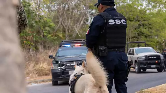 El hombre fue trasladado al Cereso de Cancún El hombre fue trasladado al Cereso de Cancún