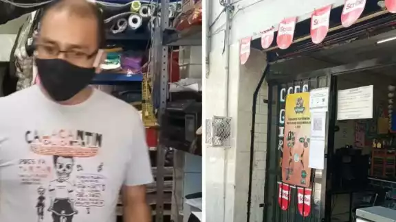La presunta víctima compartió fotos del establecimiento y un video La presunta víctima compartió fotos del establecimiento y un video