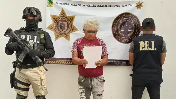 El hombre será entregado a la FGE Yucatán El hombre será entregado a la FGE Yucatán