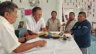 Sincretismo y tradición: Dignatarios mayas inician velación de Cristo en Kantunilkín