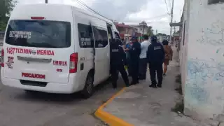 El hombre abordó un taxi de la ruta Mérida-Tizimín, pero se negó a pagar su pasaje