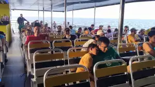 Los hoteles estuvieron llenos y hubo mucha gente que estuvo en sus vacaciones en Playa del Carmen