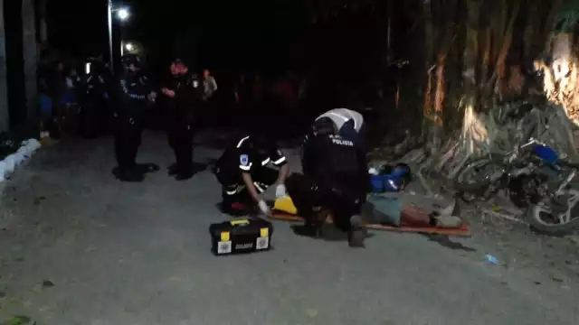 La pareja y su hija embestidas sólo sufrieron golpes