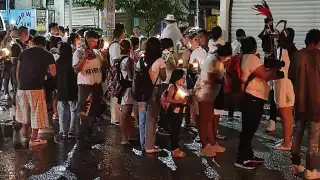 La procesión inició en la colonia Luis Donaldo Colosio