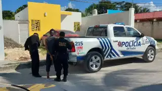 El hombre fue señalado por robar en una casa en Escárcega