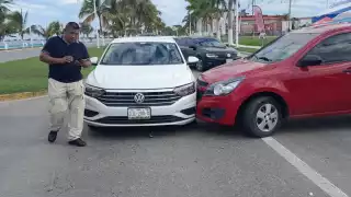 Un tramo del malecón de Campeche se encuentra cerrado por marcha contra la violencia