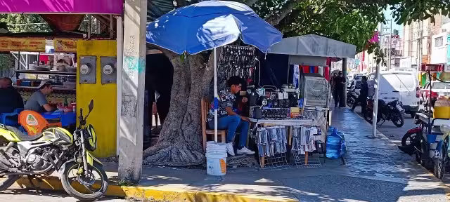 Para los vendedores, la presencia de los ambulantes es una competencia desleal