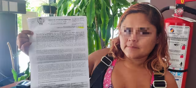 La afectada afirma que las personas vienen del Norte del país y se dedican a invadir casas