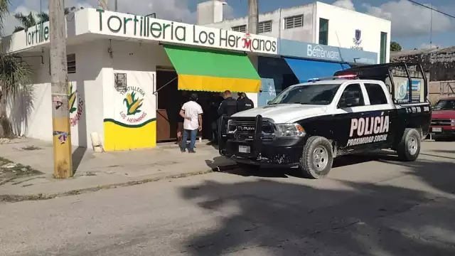 La tortillería fue asaltada durante plena luz del día en Felipe Carrillo Puerto