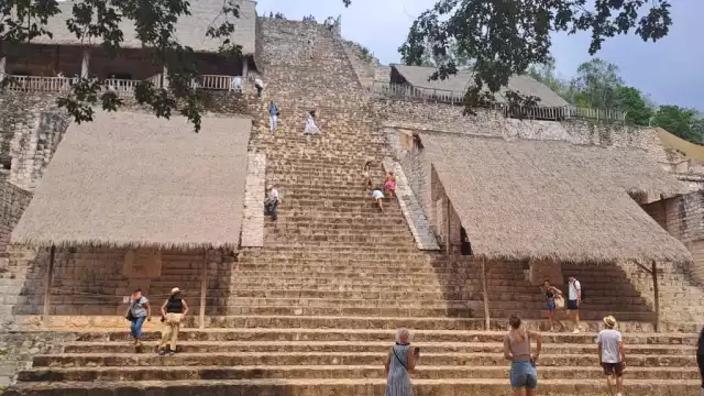 Ek Balam fue la capital del imperio Tah, al que rendían tributo los pueblos del Oriente