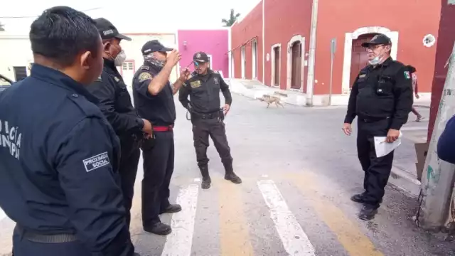 Elementos de la policía municipal de Tizimín se unieron a la búsqueda