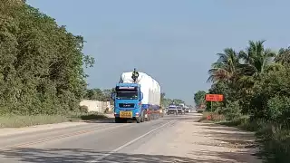 El primer vagón del Tren Maya llegó a la cochera de Cancún