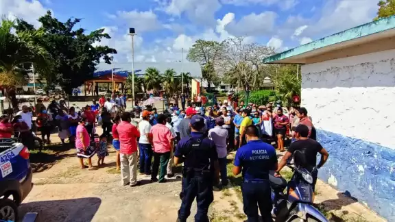 Los habitantes de la comunidad de San Ángel exigieron que no se deje en libertad al agresor de una señora de 68 años Los habitantes de la comunidad de San Ángel exigieron que no se deje en libertad al agresor de una señora de 68 años