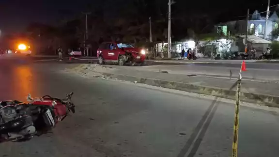 El cadáver, sin identificar, fue llevado al Semefo