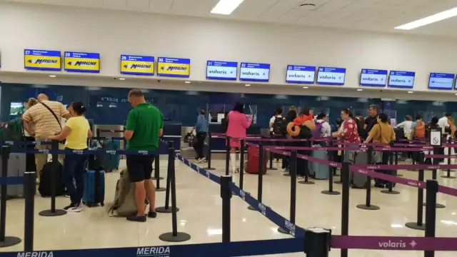 Dos vuelos se cancelaron a CDMX y Guatemala este viernes