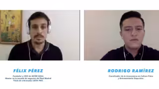 Félix Pérez impartió la conferencia “La preparación física y hábitos en el deporte élite” (Especial)