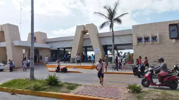 La terminal marítima de Isla Mujeres labora normalmente