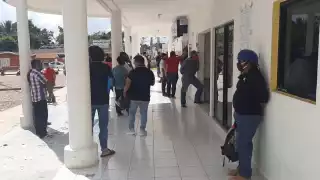 El Palacio Municipal es uno de los puntos de la ciudad donde se aglomeran más personas