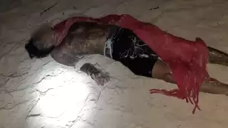 Paramédicos encontraron a la víctima sin signos vitales a la orilla de la playa