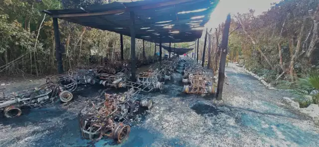 Investigaciones revelaron que se trató de un corto en una de las cuatrimotos