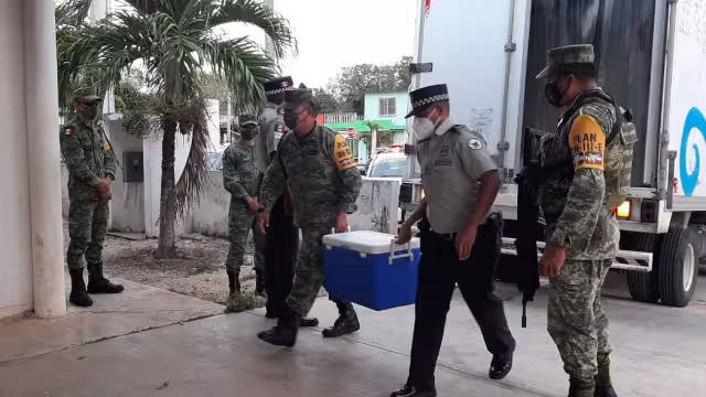 El total de vacunas que llegaron al municipio es de 2 mil 500 dosis