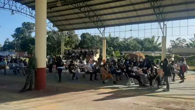 Son mil 584 dosis que llegaron para la jornada  que durará 3 días en horario de 8 de la mañana hasta las 6 de la tarde