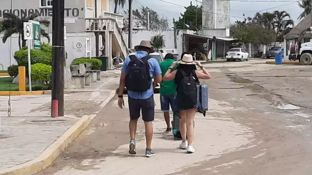 En Holbox se sentirán vientos y lluvias. Foto: Luis Enrique Cauich