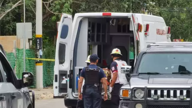El hombre tuvo una herida en el pecho y otra en el brazo Foto: Por Esto! Quintana Roo
