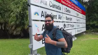 Centenas de turistas volvieron ayer miércoles a sus lugares de origen, luego de disfrutar por unos días de la arena blanca y los atractivos del Caribe Mexicano.