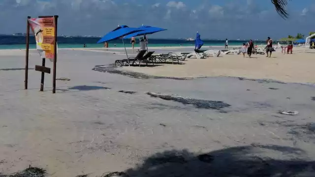 Según el pronóstico, el nivel del mar comenzará a descender hoy, y mañana volverá a la normalidad.