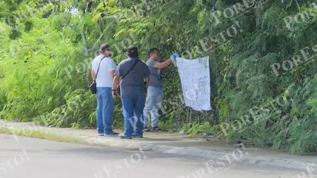 Algunos padres reportaron también el hallazgo del mensaje