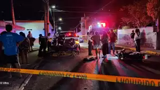 El joven motociclista es un menor de 16 años de edad