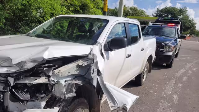 Ambas camionetas fueron trasladadas al corralón