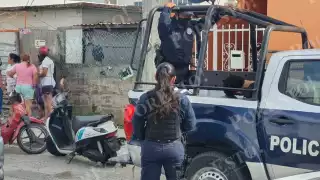 Un tercer hombre logró darse a la fuga