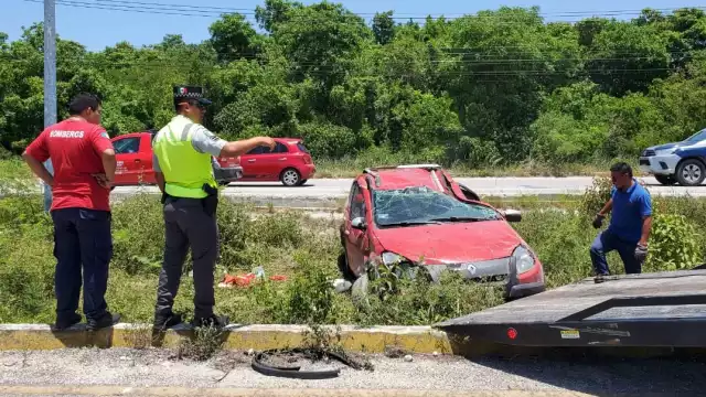 El accidente fue causado por circular a exceso de velocidad