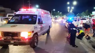 El accidente vehicular dejó una muejr en el hospital