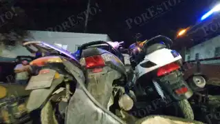 Es de resaltar que por la tarde del este mismo día,  las diferentes corporaciones policiacas lograron la detención de una pareja con drogas  y armas de fuego