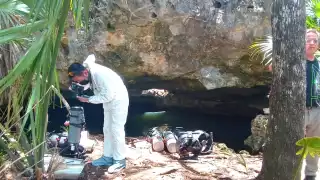 Elementos de la Semefo también estuvieron presentes