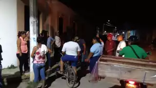 Los hechos se presentaron la noche de ayer martes en la colonia "El Salto", donde vecinos hicieron el trabajo de la policía