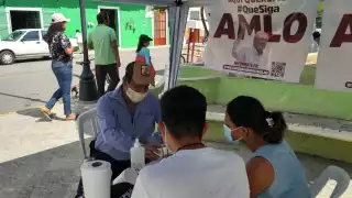 en Palizada se registraron ante las autoridades electorales un total de 25 promoventes