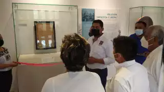 Sin duda expresó el espacio que le nombraron “Pieza del mes” y que se encuentra ubicado en la sala cinco del Museo