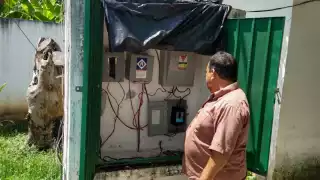 La falla en el suministro de energía se empezó a presentar después de la nueve de la noche