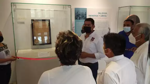 Sin duda expresó el espacio que le nombraron “Pieza del mes” y que se encuentra ubicado en la sala cinco del Museo Sin duda expresó el espacio que le nombraron “Pieza del mes” y que se encuentra ubicado en la sala cinco del Museo