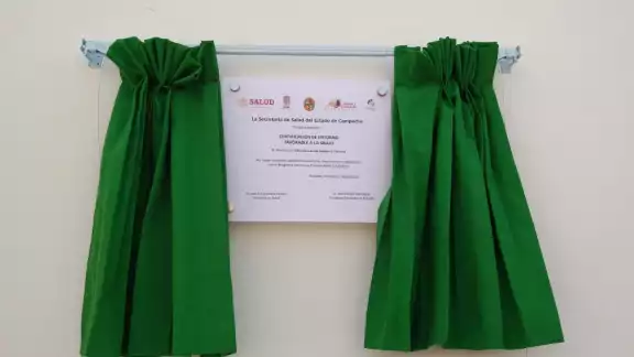 El reconocimiento es por cumplir satisfactoriamente los lineamientos establecidos en el Programa Entornos y Comunidades Saludables.. Foto: Julio Gutiérrez / Por Esto! El reconocimiento es por cumplir satisfactoriamente los lineamientos establecidos en el Programa Entornos y Comunidades Saludables.. Foto: Julio Gutiérrez / Por Esto!