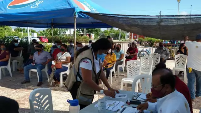 También se aplicarán dosis a rezagados de 30 y más que no fueron vacunados a su tiempo