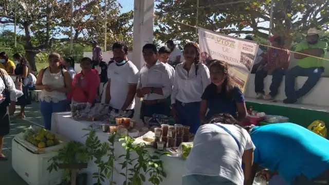 En el tianguis exhibieron y pusieron a la venta diversidad de frutas y verduras