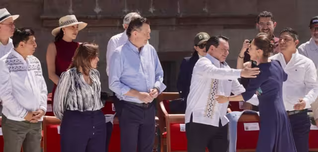El Gobernador de Yucatán expresó su respaldo a la presidenta Claudia Sheinbaum Pardo
