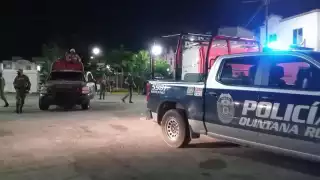 El ataque dejó a un hombre herido y un domicilio con daños