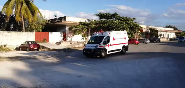 El obrero tuvo que ser trasladado al hospital